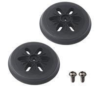 Pair of 6" Hook & Loop Sanding Backing Pad Replacement Part Compatible with Bos-ch ROS65VC 1250DEVS 3727DVS 3727DEVS,RS6045,RS6046