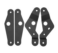 Pair of A Pillar Dual Light Mounting Bracket Steel Construction Replacement for Bronco 2 4 Doors 2021 to 2023