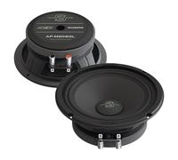 Pair of Apocalypse 6.5" Midrange Speakers 600W 4 Ohm Black AP-M60SQL