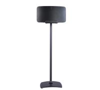Pair of Black Sanus WSS52 Wireless Speaker Stands Sonos Five and Play 5 Speakers