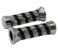 PAIR OF BLACK SUNDANCE DELUXE BAR GRIPS - 22MM