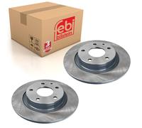 Pair of Brake Disc Fits Mazda Mazda6 AWD Wagon AWD OE GHT226251 Febi 108480