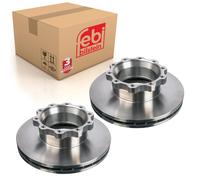Pair of Brake Disc Fits Neoplan CENTROLINER CITYLINER JETLINER SKYLIN Febi 11411