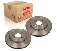 Pair of Brake Disc Fits Suzuki Swift OE 5531168L50 Febi 108504