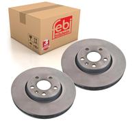 Pair of Brake Disc Fits Volvo OE 31423722 SK1 Febi 171494