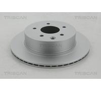 Pair of Brake Disc - Rear Fits: Nissan Leaf ZE0, Nissan ZE1