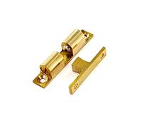 Pair of Brass Double Ball Roller Catch - 42mm