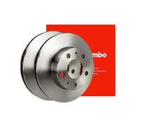 2x Brake Discs Pair Solid fits KIA PICANTO SA 1.1 Rear 04 to 11 G4HG 234mm Set