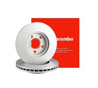 Pair of Brembo 09.B638.11 Brake Disc Front Vented (x2)