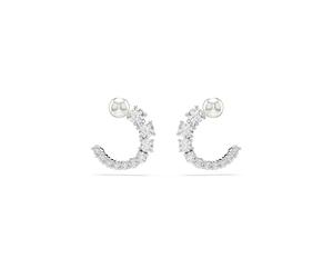 Pair of Brincos Swarovski, Metal COMUM
