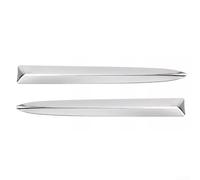 Pair of Chrome Front Bumper Upper Grill Moulding Trim For Fiat for 500 2007-2015,not only improve the appearance of your for FIAT for 500 but also increase its overall value and curb appeal