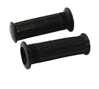 PAIR OF CLASSIC LAMBRETTA GRIPS BLACK - 25MM LEFT 25MM RIGHT 130MM