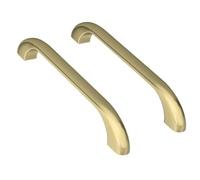 Pair of Corso 290mm Brushed Brass Bath Grips