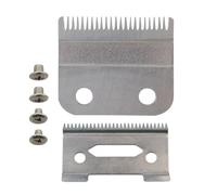 Pair of Cutting Blade and Guard Blade Replacement for Wahl Precision, for Precision Premium Smooth Cut Blade