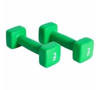 Pair of dumbbells Pure2Improve neoprene 2x 2Kg TU