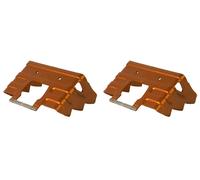 Pair of Dynafit Crampons for TLT Rampant 100 mm Orange