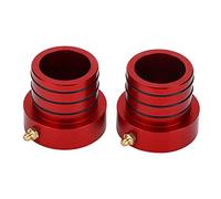 Pair of Front Axle Tube Seal Kit Aluminum Compatible with Cherokee Grand TJ Resistant High Precision for 1984-2001 Vehicles (Red)