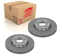 FEBI BILSTEIN 08458 Brake Disc Front Fits Audi Quattro 100 C3 Saloon Avant