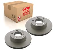 Pair of Front Brake Disc Fits BMW 1 Series F20 LCI F21 2 F22 F23 Febi 39112