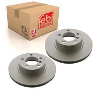 Pair of Front Brake Disc Fits BMW 1 Series F20 LCI F21 3 F30 F31 F34 Febi 39111