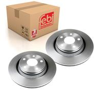 Pair of Front Brake Disc Fits Chrysler OE 68040177AA Febi 108461