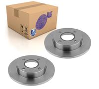 Pair of Front Brake Disc Fits Ford Mazda 121 3X DW JASM JBS Blue Print ADF124320