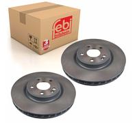 Pair of Front Brake Disc Fits Infiniti OE 402065DH0A Febi 170756