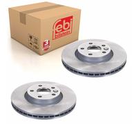 Febi Bilstein 28361 Brake Disc Pair Fits Volvo V70 2.4 D4 AWD 2.4 D5 2007-2022