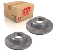 Pair of Front Brake Disc Fits Land Rover OE LR017951 Febi 170049