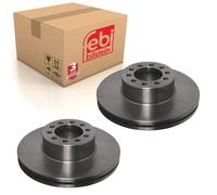 Pair of Front Brake Disc Fits MAN L 2000 TGL TGMFOC L2000 M2000L TGM Febi 35345