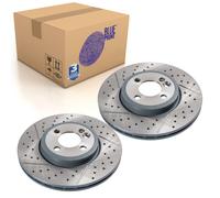 Pair of Front Brake Disc Fits Mini BMW Cooper R55 LCI R56 R Blue Print ADB114314