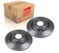Febi 28440 Brake Disc Front Premium Fits Mitsubishi Outlander 2014 - 2021