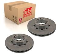 Pair of Front Brake Disc Fits Renault MIDLUMMidlum OE 5010525308 Febi 45581