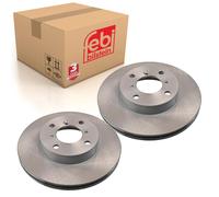 FEBI 26046 BRAKE DISC Front (BOX OF 2)