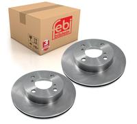 Pair of Front Brake Disc Fits Suzuki OE 55311M68K10 Febi 108443