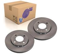 Pair of Front Brake Disc Fits Volkswagen Amarok 4motion S1 Blue Print ADV184357