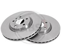 Pair of Front Brake Disc for Alpha Romeo 164 A.B.S. 16200