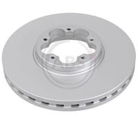 Pair of Front Brake Disc for Ford Tourneo Custom Transit Custom A.B.S. 18437
