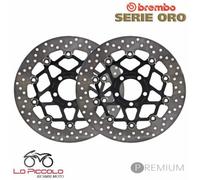 Pair Of Front Brake Discs Brembo SR Gold Floating Kawasaki 750 Zephyr 1997