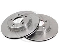 Pair of Front Brake Discs for BMW E46/Z4 A.B.S. 17023