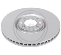 Pair of Front Brake Discs for Citroen DS4 DS5 Peugeot 308 A.B.S. 18246