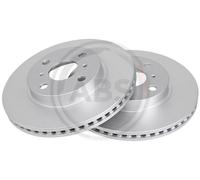 Pair of Front Brake Discs for Toyota Yaris A.B.S. 17748