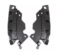 Pair of Front Bumper Brackets for Honda For Civic 2022 2023, OEM Numbers 71107 T20 A00 71102, Reliable ABS Build, Replacement Part