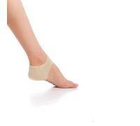 Pair of Gel Heel and Ankle Protectors Help with Heel Pain, Spurs,Planter Fasciitis, Achilles Tendonitis Cracked Heels Relief Blister Prevention Heel Socks Washable One Size Foot Support and Comfort