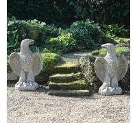Pair of Giant Eagles’ Stone Statues