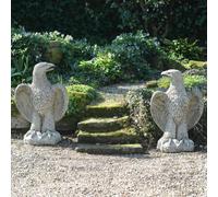 Pair of Giant Eagles’ Stone Statues