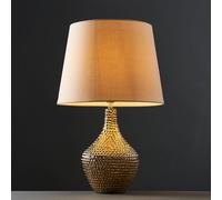 Pair of Gold Table Lamp ValueLights Gold One Size