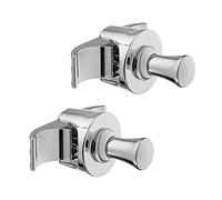 Pair of Handy Drop Column radiators - Towel Holder for Column radiators - You can fix it Directly onto The Radiator - Chrome
