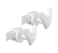 Pair of Handy VIP Column radiators - Towel Holder for Column radiators - You can fix it Directly onto The Radiator - White