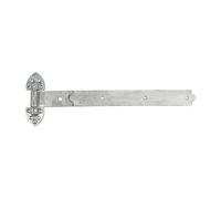 Pair of Heavy Reversible Hinges - Hot Dipped Galvanised Timco Silver One Size